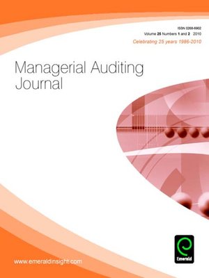 cover image of Managerial Auditing Journal, Volume 24, Issue 2